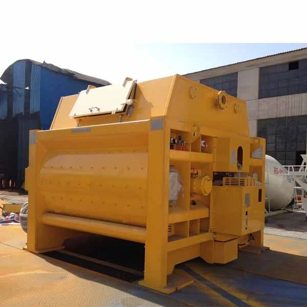 Twin Shaft Concrete Mixer factory